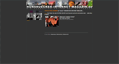 Desktop Screenshot of hunsruecker-internet-magazin.de